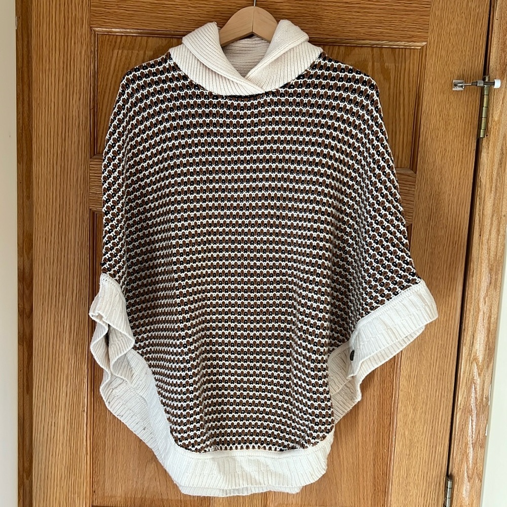 Talbots poncho/sweater